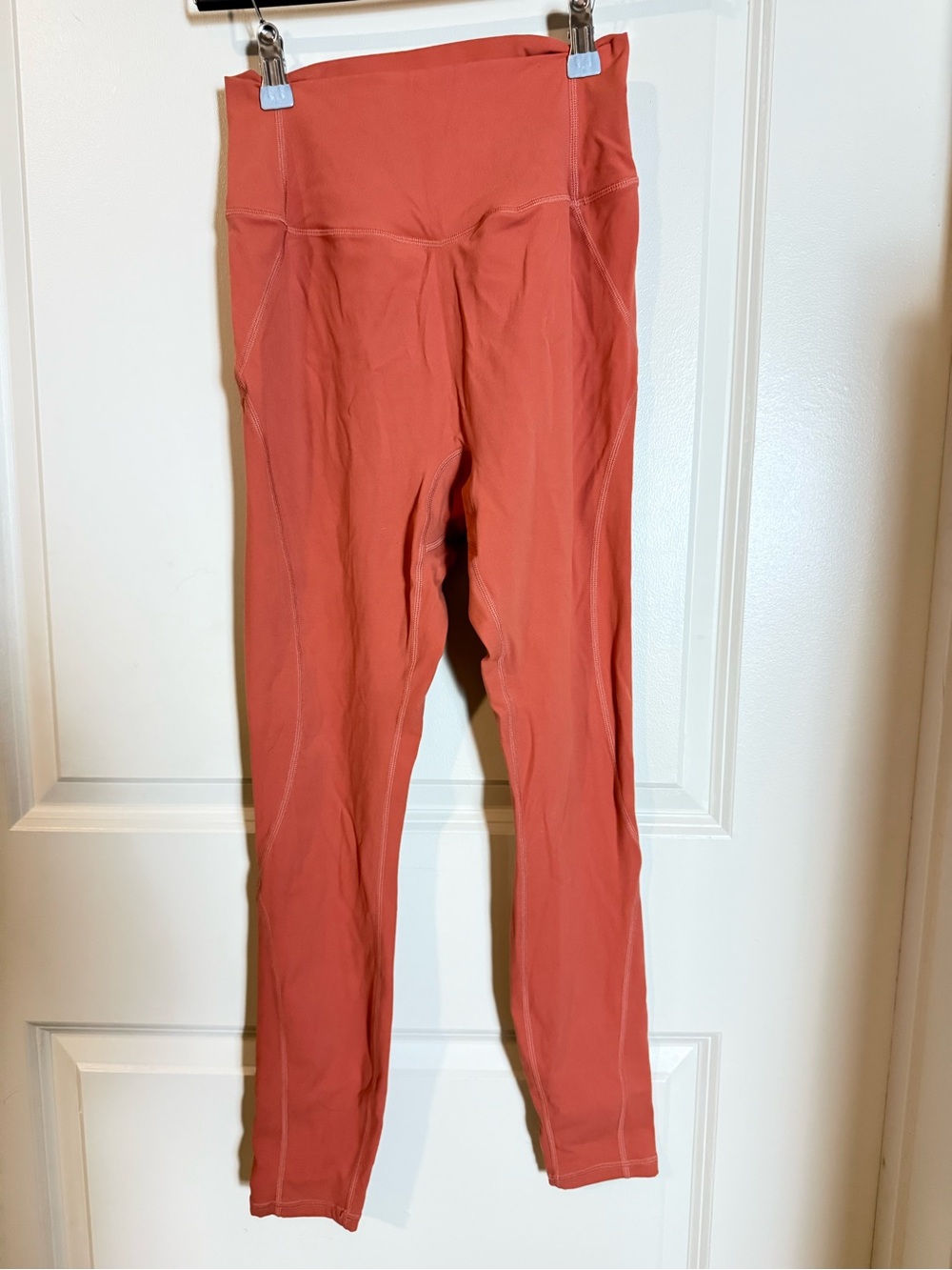 BuffBunny Rust-Orange Latitude Leggings